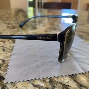 Prada Cat Eye Tortoise Sunglasses (Polarized)